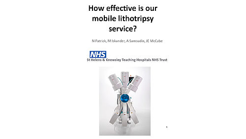 How effective is our mobile lithotripsy service?